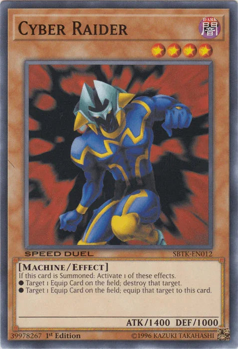 Cyber Raider [SBTK-EN012] Common - for just $0.10! 