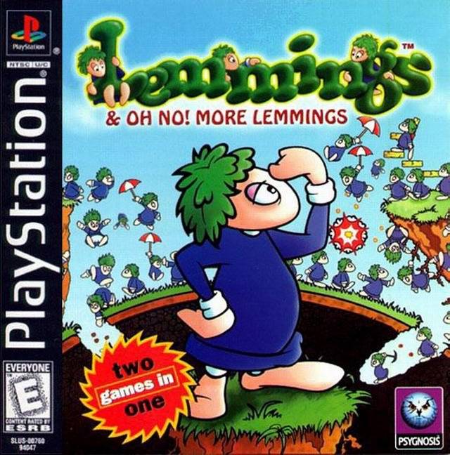 Lemmings & Oh No! More Lemmings (Playstation) - for just $0! 