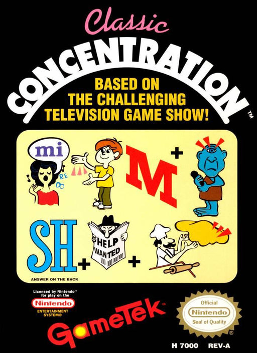 Classic Concentration (Nintendo NES) - for just $0! 