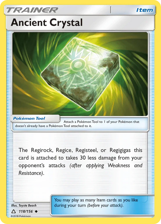 Ancient Crystal (118/156) [Sun & Moon: Ultra Prism] - for just $0.10! 