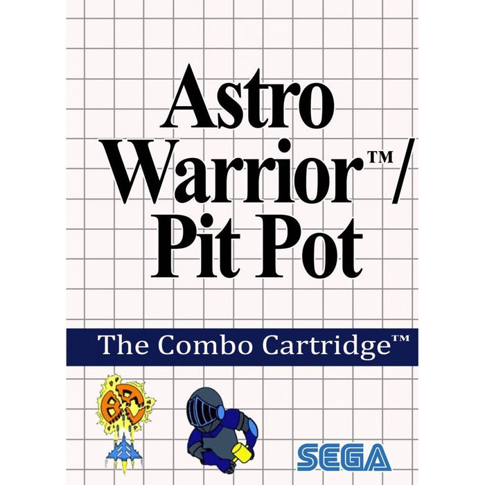 Astro Warrior & Pit Pot (Sega Master System) - Just $0! Shop now at Retro Gaming of Denver