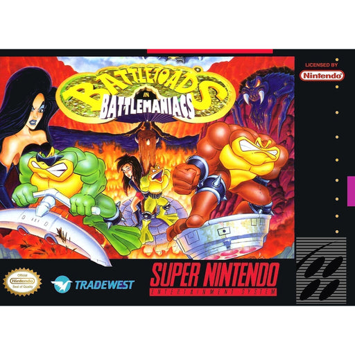 Battletoads In Battlemaniacs (Super Nintendo) - Premium Video Games - Just $0! Shop now at Retro Gaming of Denver