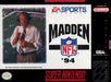 Madden NFL '94 (Super Nintendo) - for just $0! 