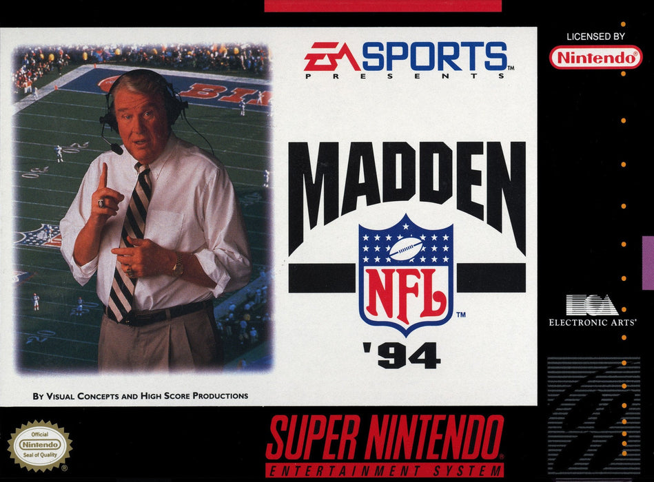 Madden NFL '94 (Super Nintendo) - for just $0! 