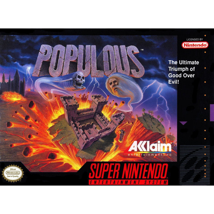 Populous (Super Nintendo) - Just $0! Shop now at Retro Gaming of Denver