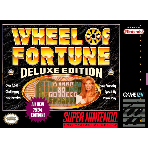 Wheel of Fortune Deluxe Edition (Super Nintendo) - Premium Video Games - Just $0! Shop now at Retro Gaming of Denver