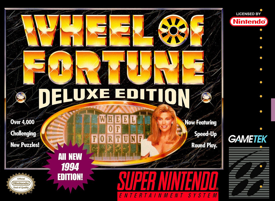 Wheel of Fortune Deluxe Edition (Super Nintendo) - for just $0! 