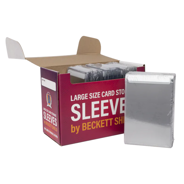 Beckett Shield: Storage Sleeves - Large (200-Pack) - Just $0! Shop now at Retro Gaming of Denver