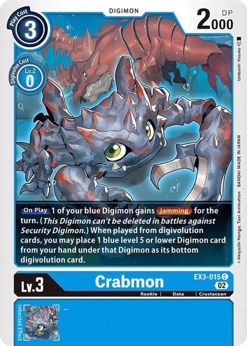 Crabmon [EX3-015] [Draconic Roar] - Just $0.09! Shop now at Retro Gaming of Denver