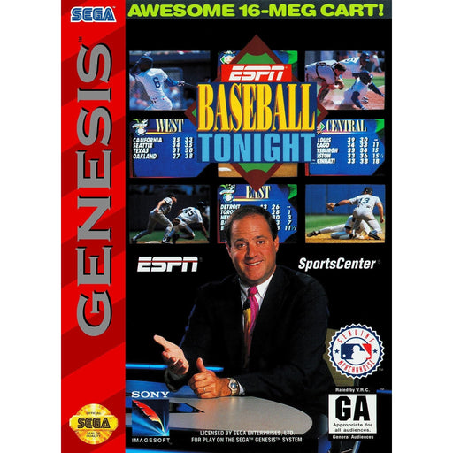 ESPN Baseball Tonight (Sega Genesis) - Just $0! Shop now at Retro Gaming of Denver