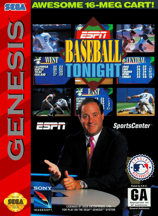 ESPN Baseball Tonight (Sega Genesis) - for just $0! 