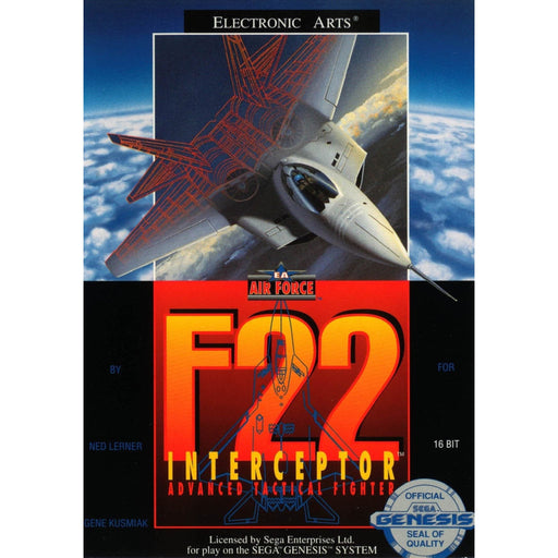 F-22 Interceptor (Sega Genesis) - Just $0! Shop now at Retro Gaming of Denver