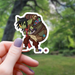Dice Goblin Hoarding Dice Sticker - 3" - for just $3.50! 