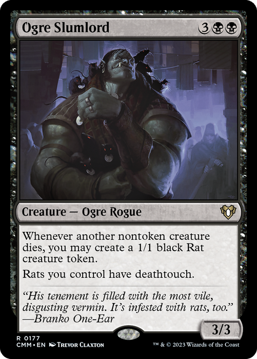 Ogre Slumlord (CMM-177) - Commander Masters - for just $0.10! 