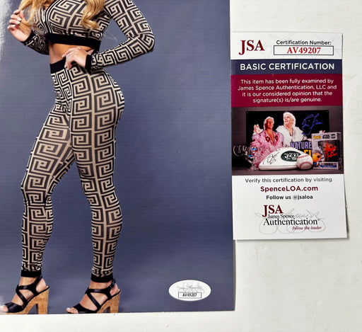 Elektra Lopez Signed 8X10 Photo WWE Wrestling Lagado Del Fantasma With JSA COA - for just $50! 