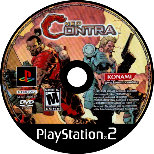 Neo Contra – PlayStation 2 (PS2) - for just $0! 