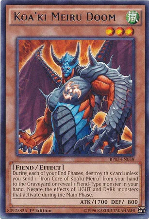 Koa'ki Meiru Doom [BP03-EN058] Rare - for just $0.20! 
