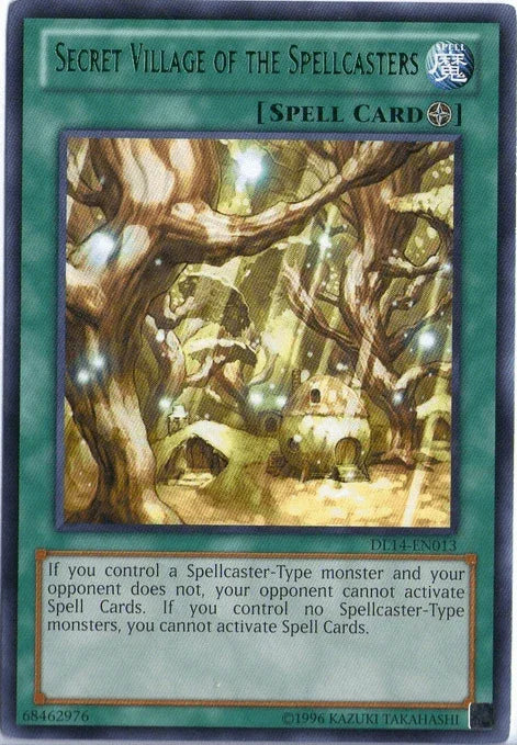 Secret Village of the Spellcasters (Green) [DL14-EN013] Rare - for just $3.75! 