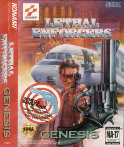 Lethal Enforcers Armed & Dangerous (Sega Genesis) - for just $0! 