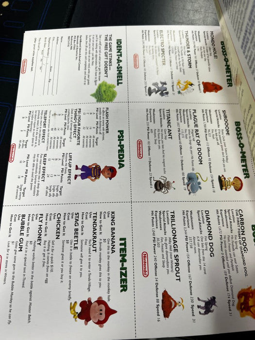 EarthBound [With Official Guide - Scratch & Sniff Cards] – Super Nintendo Entertainment System (SNES) - for just $799.99! 