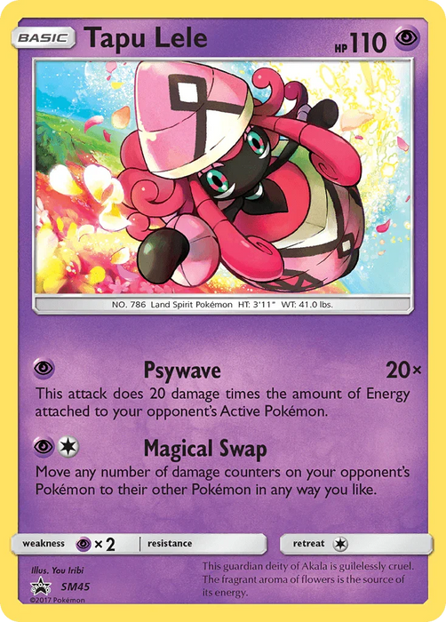 Tapu Lele (SM45) [Sun & Moon: Black Star Promos] - for just $1.40! 