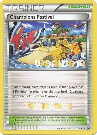 Champions Festival (XY27) (2014 Top Sixteen) [XY: Black Star Promos] - for just $222.55! 