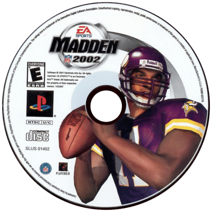 Madden NFL 2002 – PlayStation 1 (PS1) - for just $4.99! 