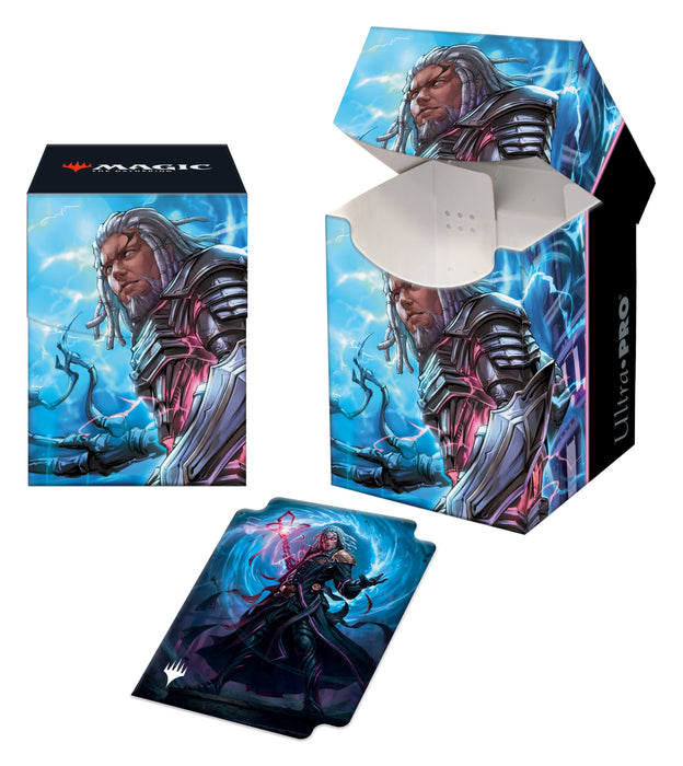 Ultra PRO: 100+ Deck Box - Kamigawa Neon Dynasty (Tezzeret, Betrayer of Flesh) - Just $0! Shop now at Retro Gaming of Denver