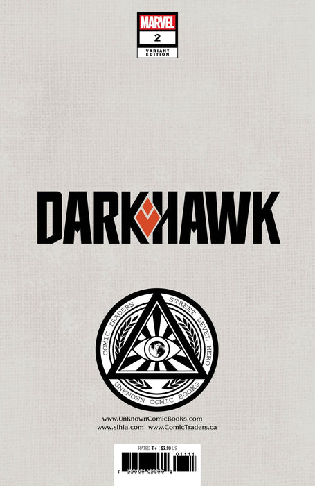 Darkhawk #2 (Of 5) Unknown Comics Miguel Mercado Exclusive Virgin Var (09/29/2021) - for just $20! 