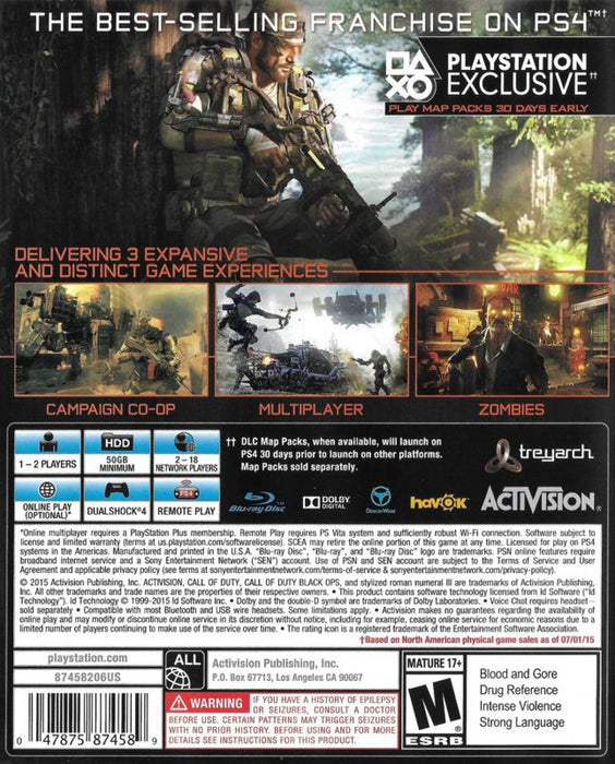 Call of Duty: Black Ops III – PlayStation 4 (PS4) - for just $12.99! 