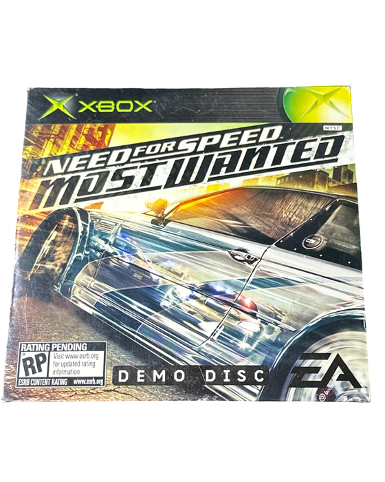 Need for Speed Most Wanted Demo Disc - Xbox - for just $12.99! 