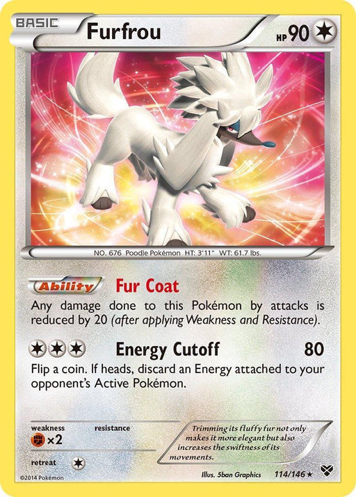 Furfrou (114/146)(Cosmos Holo) (Blister Exclusive) [XY: Base Set] - for just $0.70! 