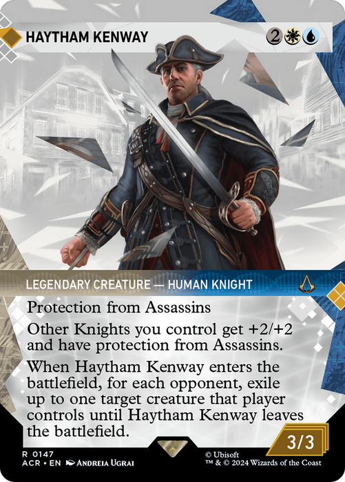 Haytham Kenway (ACR-147) - Assassin's Creed: (Showcase) (Borderless) - for just $0.14! 