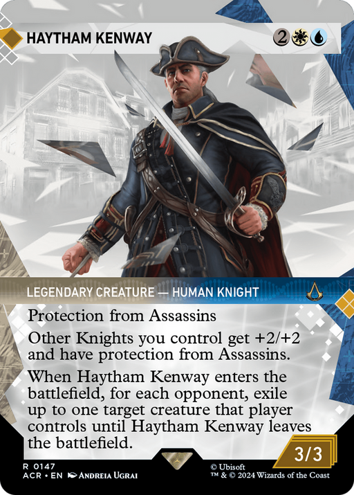 Haytham Kenway (ACR-147) - Assassin's Creed: (Showcase) (Borderless) - for just $0.14! 