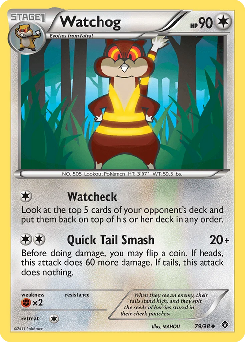 Watchog (79/98) [Black & White: Emerging Powers] - for just $0.15! 