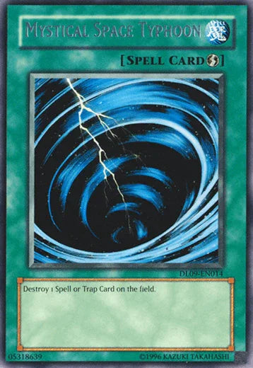 Mystical Space Typhoon (Silver) [DL09-EN014] Rare - for just $8.80! 