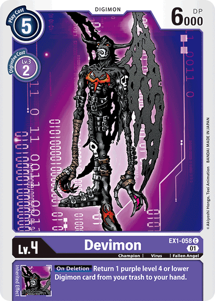 Devimon [EX1-058] [Classic Collection] - Just $0.09! Shop now at Retro Gaming of Denver