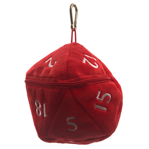 Ultra PRO: Dice Bag - Plush D20 (Red) - for just $0! 