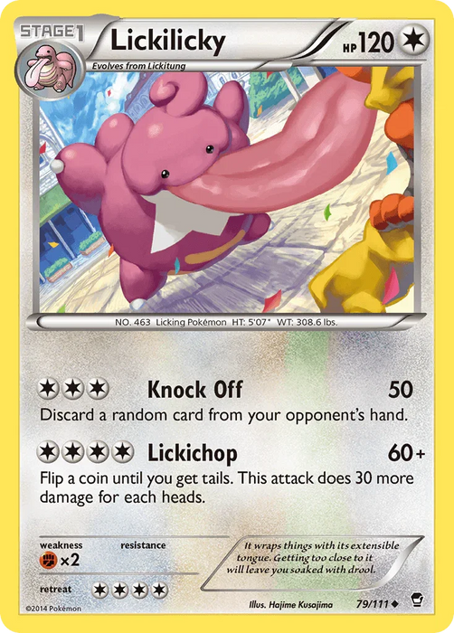 Lickilicky (79/111) [XY: Furious Fists] - for just $0.10! 