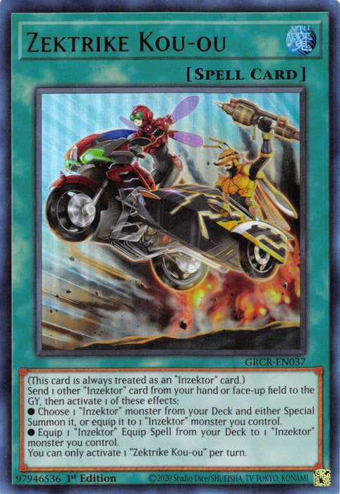 Zektrike Kou-ou [GRCR-EN037] Ultra Rare - for just $0.15! 