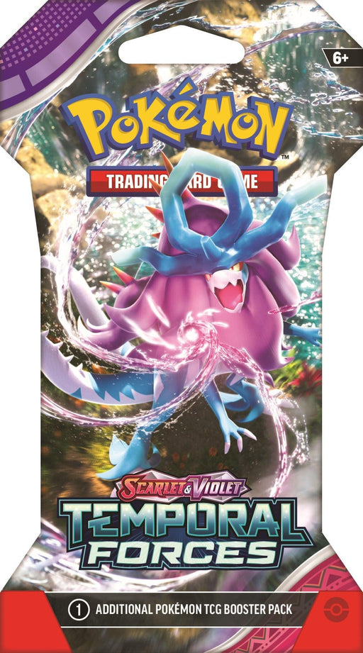 Scarlet & Violet: Temporal forces - Sleeved Booster Pack - for just $5.95! 