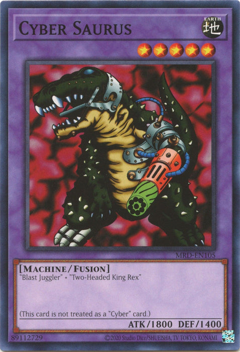 Cyber Saurus (25th Anniversary) [MRD-EN105] Common - for just $0.10! 