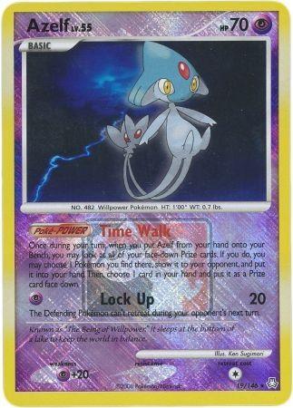 Azelf (19/146) (League Promo) [Diamond & Pearl: Legends Awakened] - for just $2.55! 