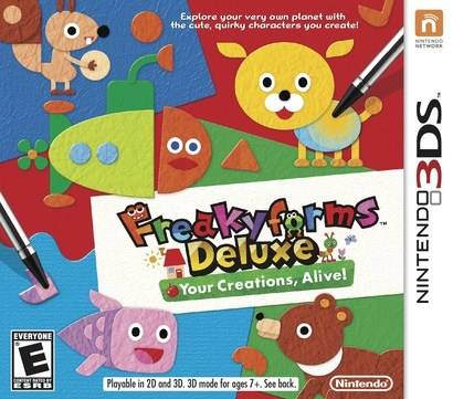 Freakyforms Deluxe: Your Creations, Alive! (Nintendo 3DS) - for just $34.99! 