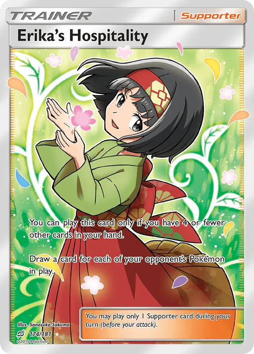 Erika's Hospitality (174/181) [Sun & Moon: Team Up] - for just $53.10! 