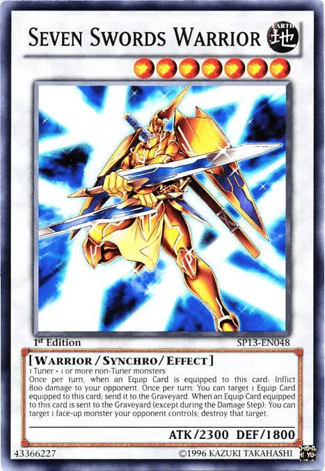 Seven Swords Warrior [SP13-EN048] Common - for just $0.30! 
