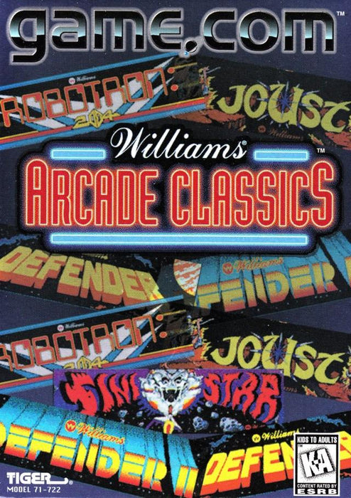 Williams Arcade Classics (Game.Com) - for just $0! 
