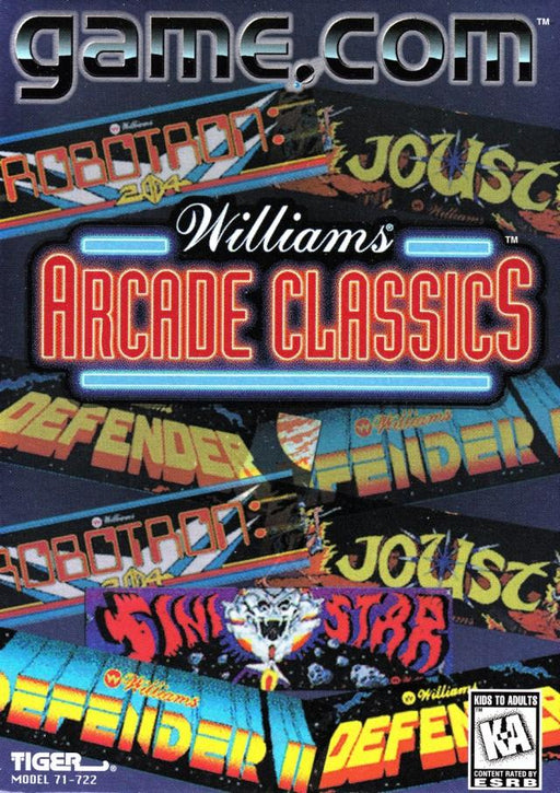Williams Arcade Classics (Game.Com) - for just $0! 
