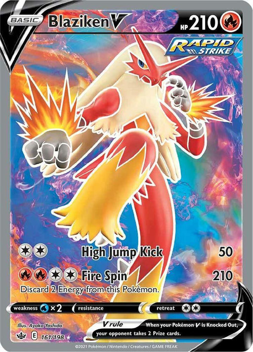 Blaziken V (161/198) [Sword & Shield: Chilling Reign] - for just $4.65! 
