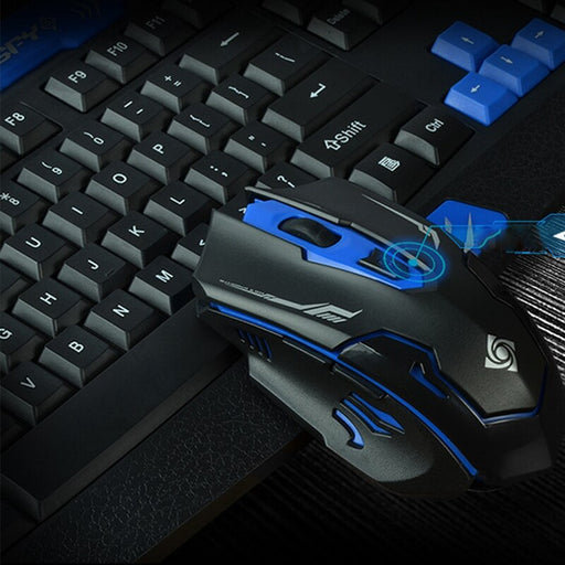 Hk8100 2.4 G Wireless Gaming Keyboard Mouse Combo Ergonomics Waterproof Optical For Pc Laptop Desktop Gamer - for just $51.04! 